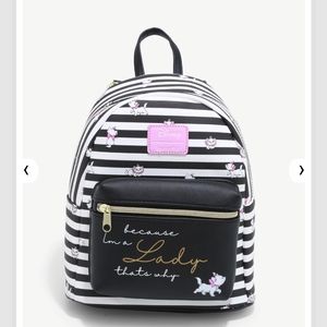 Loungefly marie backpack with mini wallet